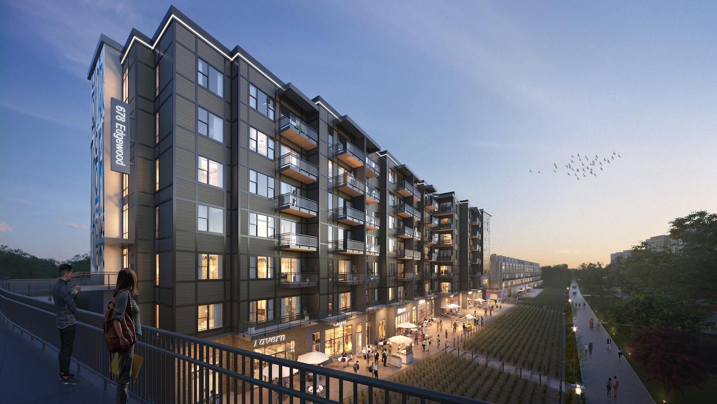 Fresh renderings: At BeltLine's Eastside Trail, mixed-use